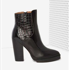 Jeffrey Campbell Impress Leather Boots
